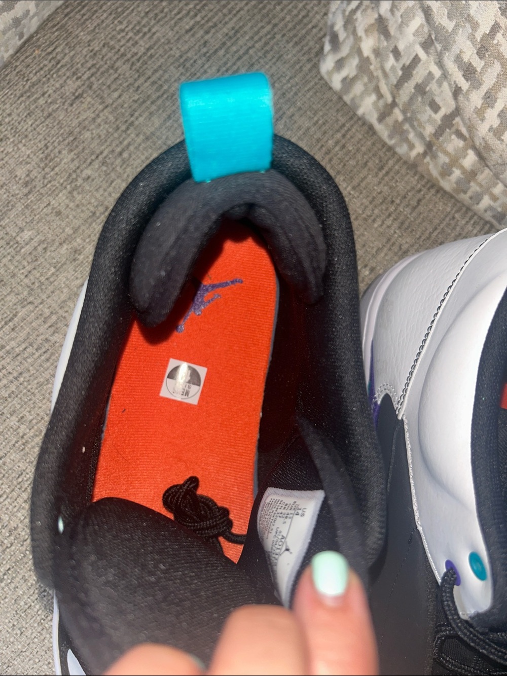 NWOT Jordan Fadeaways size 14 - Picture 7 of 13